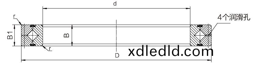 LRA系(xi)列精(jing)密交叉圆柱(zhu)滚子轴承
