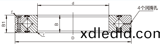 LRB系列精(jing)密(mi)交叉(cha)圆(yuan)柱(zhu)滚(gun)子轴(zhou)承(cheng)